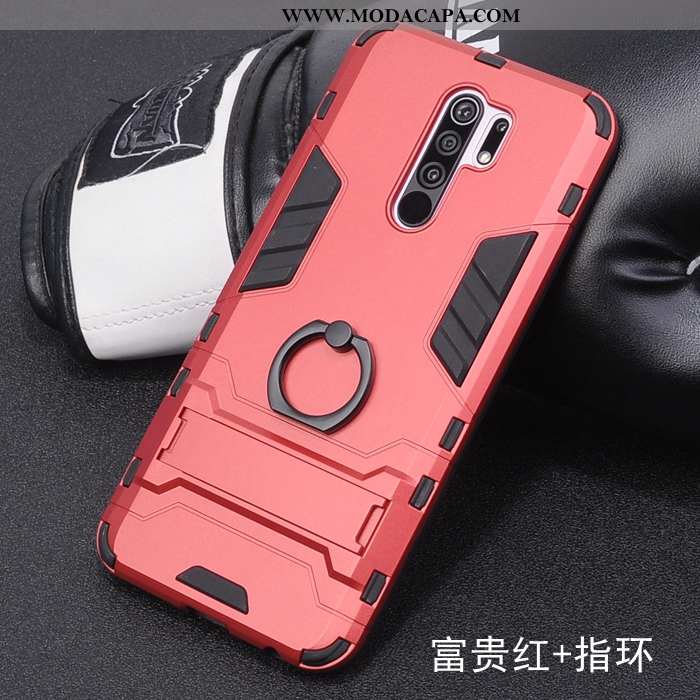 Capas Xiaomi Redmi 9 Protetoras Fosco Antiqueda Telemóvel Silicone Criativas Preto Comprar