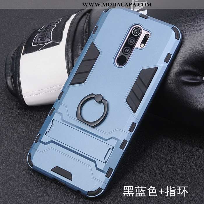 Capas Xiaomi Redmi 9 Protetoras Fosco Antiqueda Telemóvel Silicone Criativas Preto Comprar