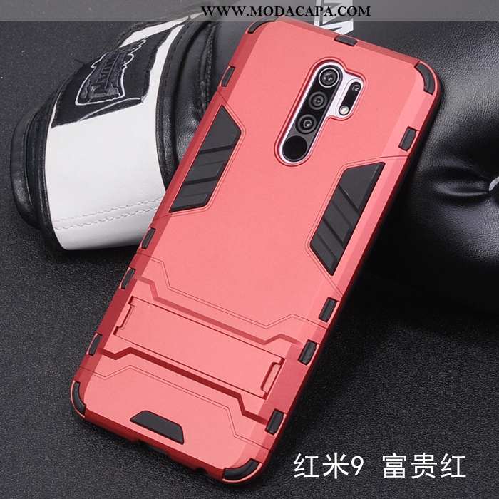 Capas Xiaomi Redmi 9 Protetoras Fosco Antiqueda Telemóvel Silicone Criativas Preto Comprar