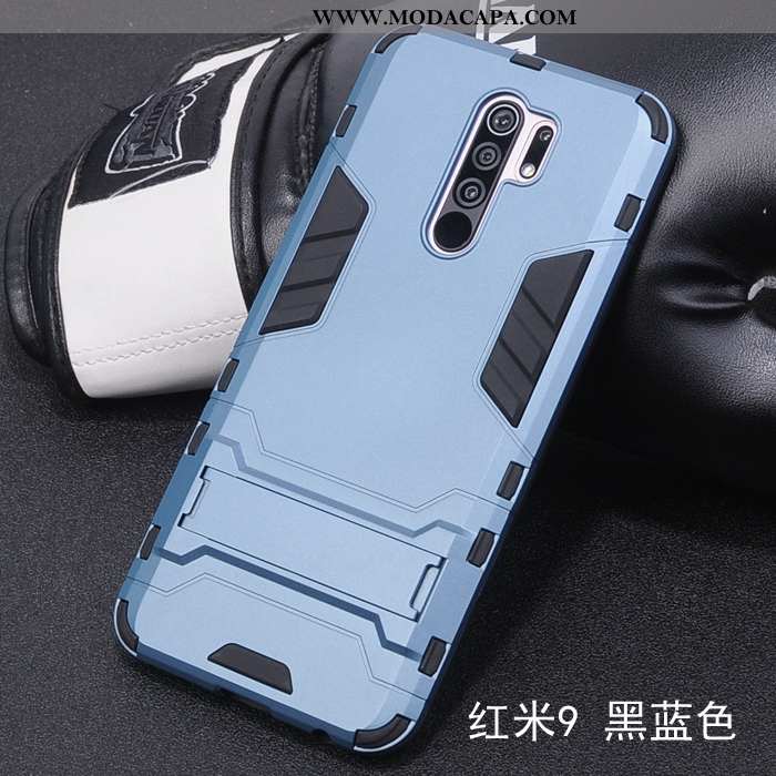 Capas Xiaomi Redmi 9 Protetoras Fosco Antiqueda Telemóvel Silicone Criativas Preto Comprar