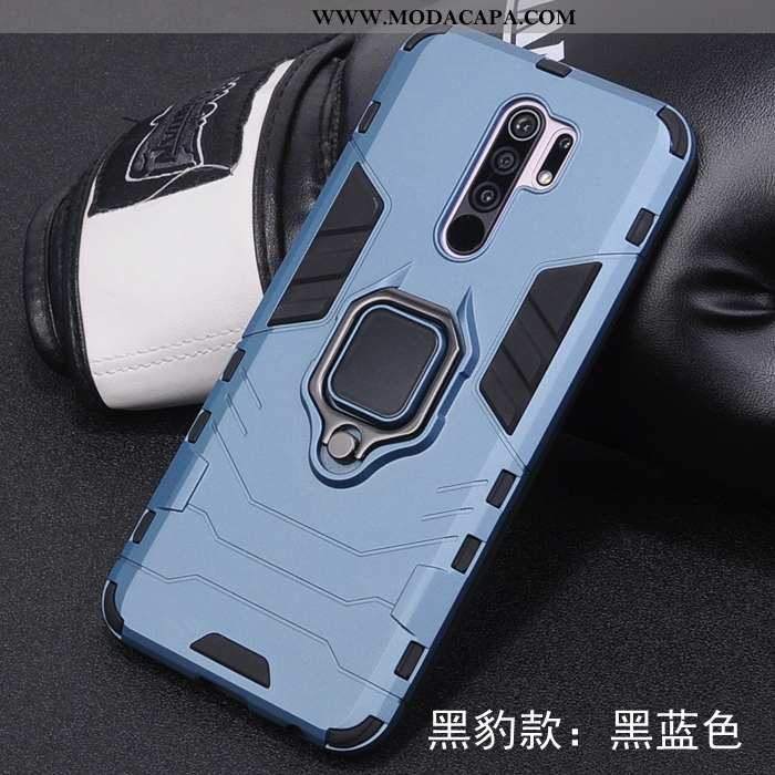 Capas Xiaomi Redmi 9 Protetoras Fosco Antiqueda Telemóvel Silicone Criativas Preto Comprar