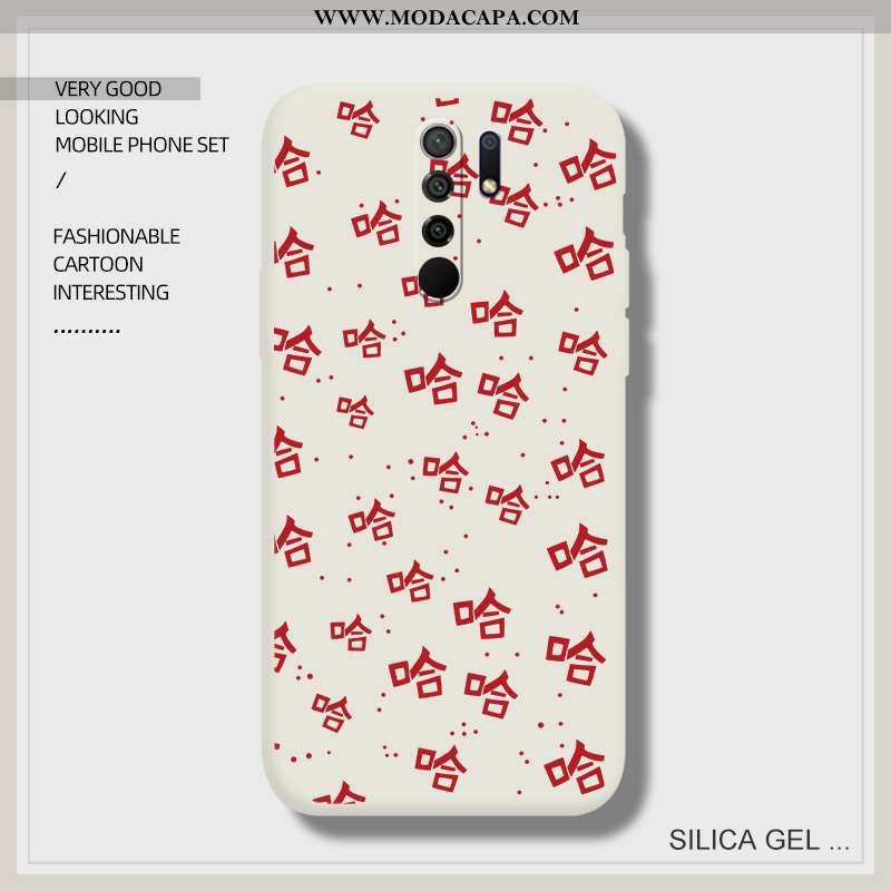 Capas Xiaomi Redmi 9 Personalizado Telinha Super Vermelho Criativas Silicone Barato