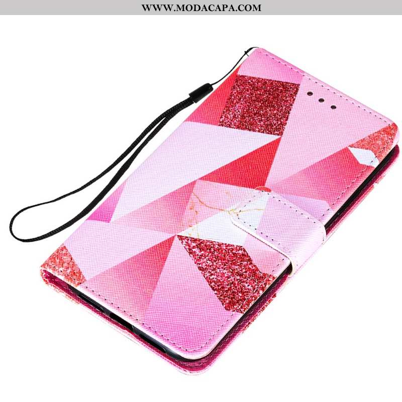 Capa iPhone 12 Pro Max Couro Rosa Cases Telemóvel Suporte Antiqueda Capas Barato