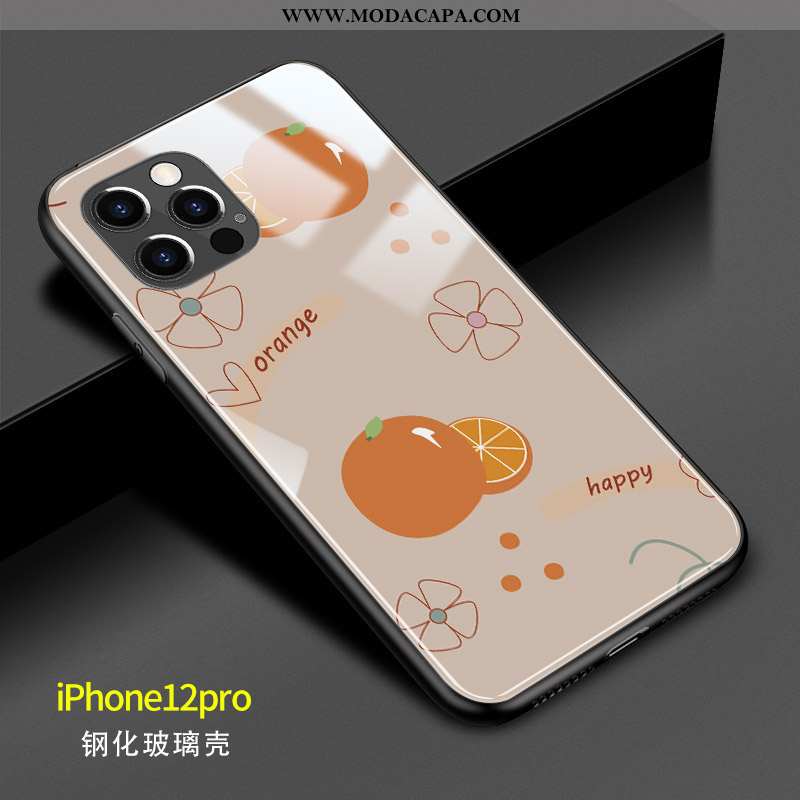 Capa iPhone 12 Pro Bonitos Silicone Pequena Vermelho Novas Malha Frente Baratas