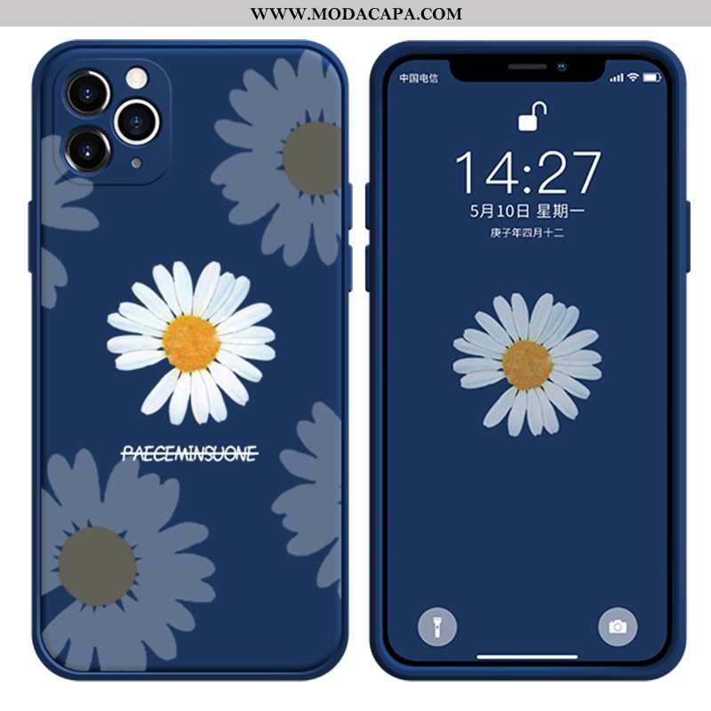 Capa iPhone 12 Pro Soft Protetoras De Grau Aba Reta Antiqueda Completa Personalizada Venda