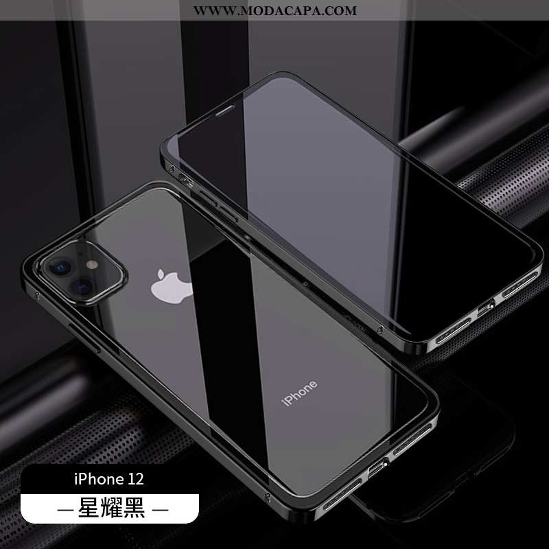 Capa iPhone 12 Vidro Cases Criativas De Grau Super Capas Luxo Venda