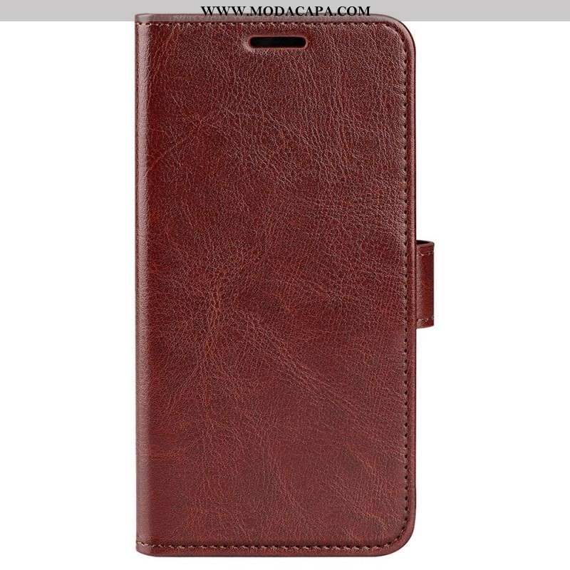 Capa De Couro Para Huawei Mate 50 Pro Clássico Retrô