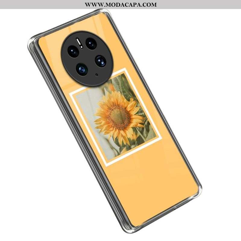 Capa Para Huawei Mate 50 Pro Só Girassóis