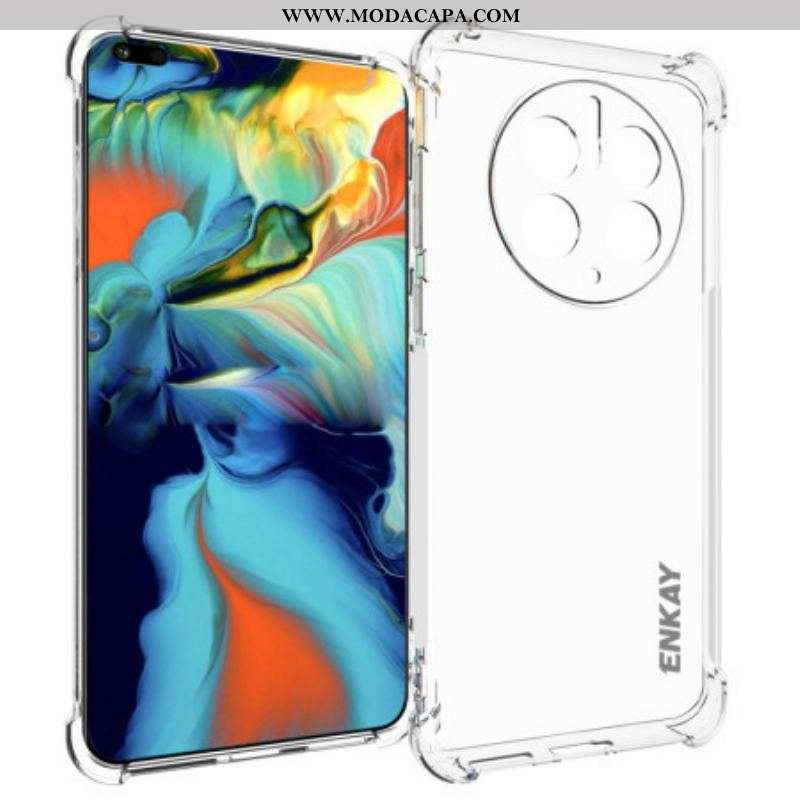 Capa Para Huawei Mate 50 Pro Enkay Transparente