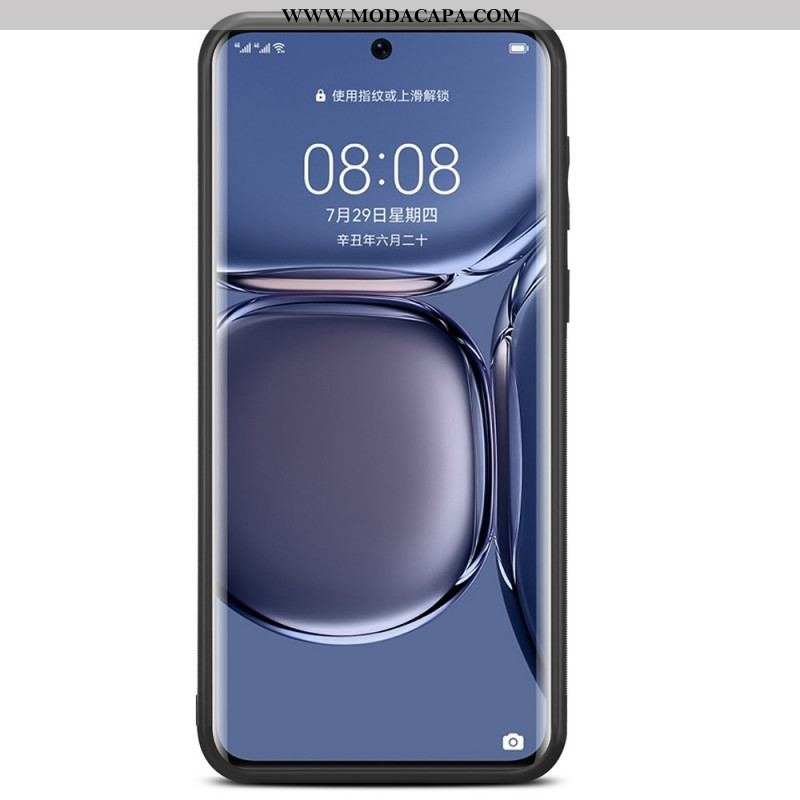 Capa Para Huawei P50 Pro Titular Do Cartão Negativo