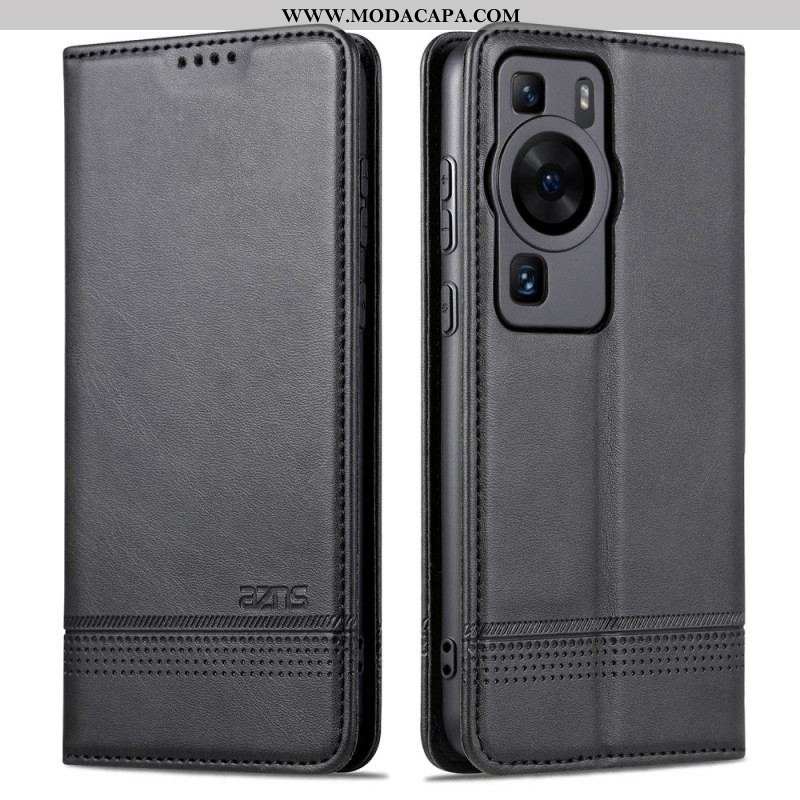 Capa De Celular Para Huawei P60 Pro Flip Azns