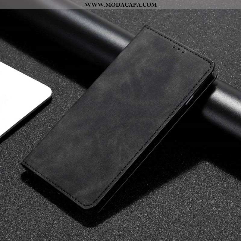 Capa De Celular Para Huawei P60 Pro Flip Imitação De Couro