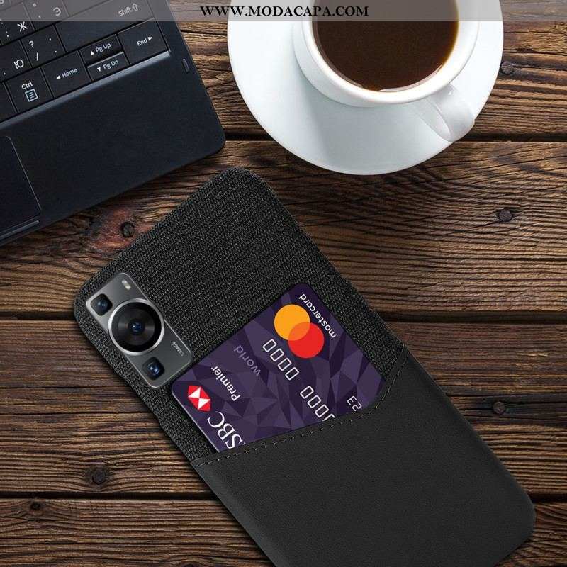 Capa Para Huawei P60 Pro Porta-cartão