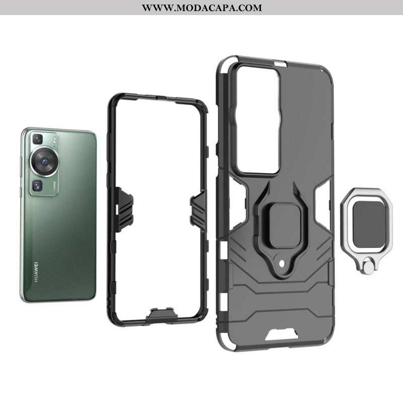 Capa Para Huawei P60 Pro Resistente Ao Anel