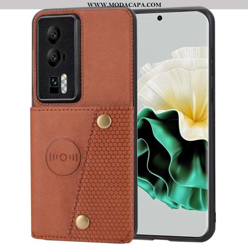 Capa Para Huawei P60 Pro Suporte Para Titular De Cartão