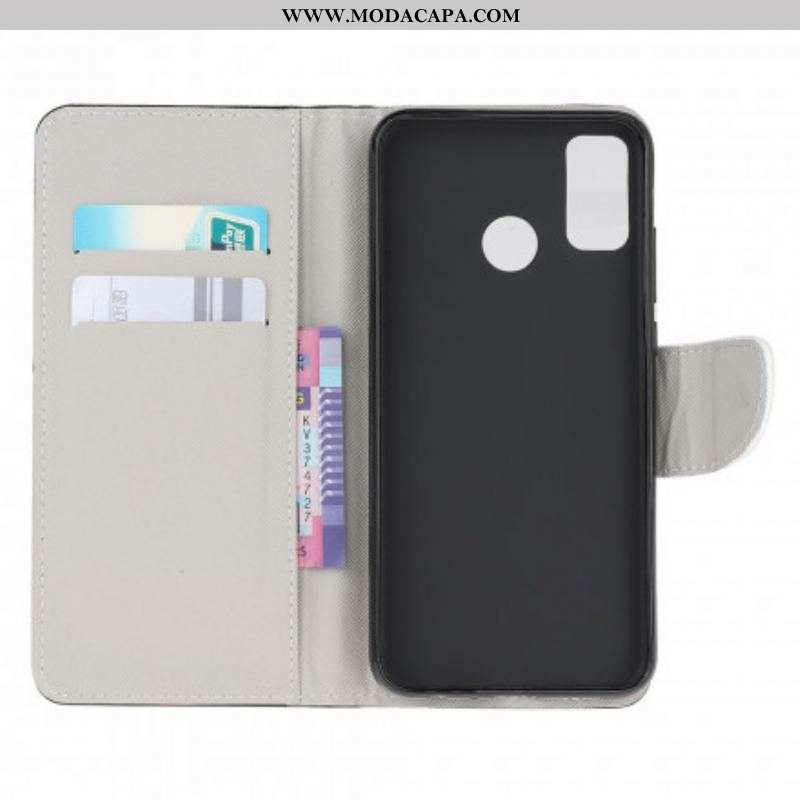 Capa Folio Para Moto G50 Urso Perigoso