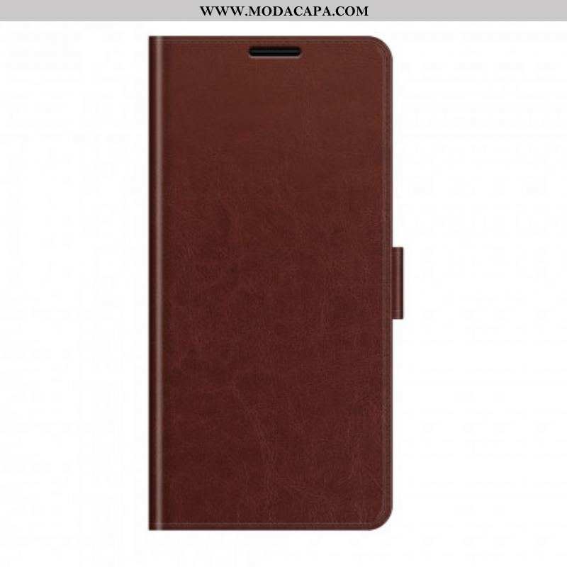 Capa Folio Para Moto G50 Efeito Couro Designer