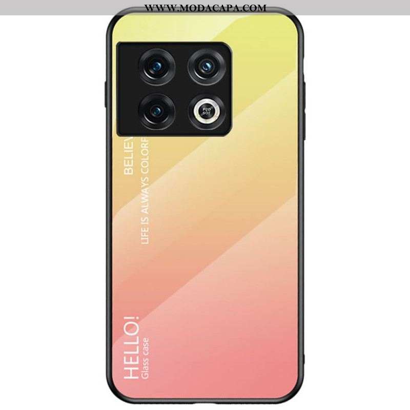 Capa Para OnePlus 10 Pro 5G Olá Vidro Temperado