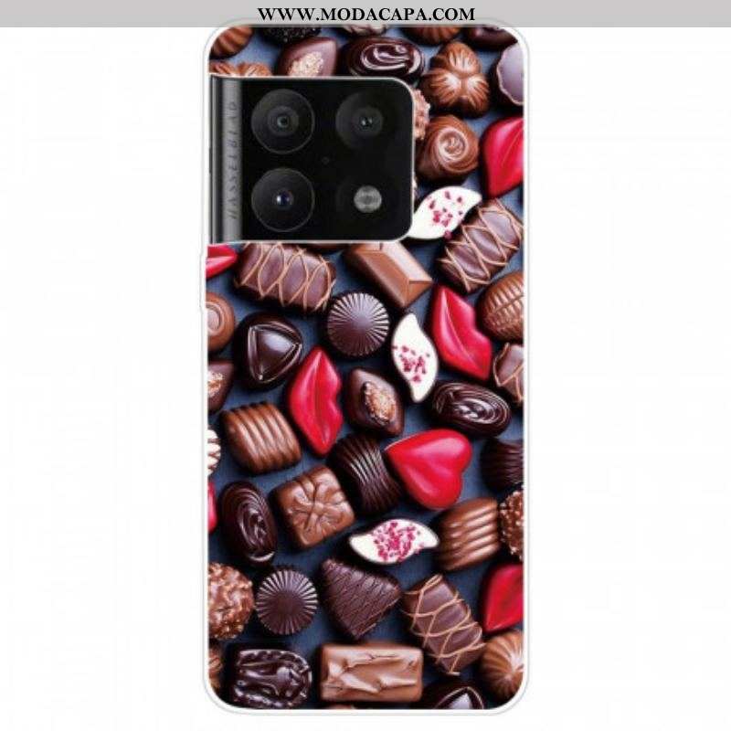 Capa Para OnePlus 10 Pro 5G Chocolate Flexível