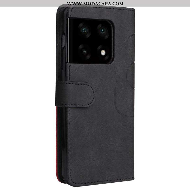 Capa Flip Para OnePlus 10 Pro 5G De Cordão Para Cordão