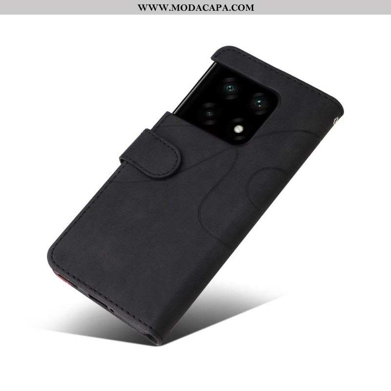 Capa Flip Para OnePlus 10 Pro 5G De Cordão Para Cordão