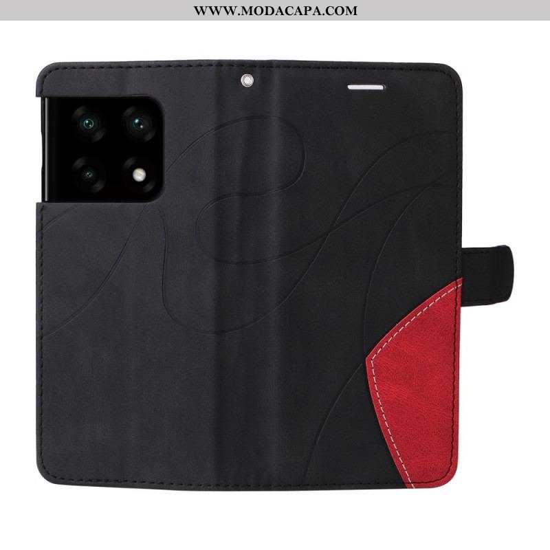 Capa Flip Para OnePlus 10 Pro 5G De Cordão Para Cordão