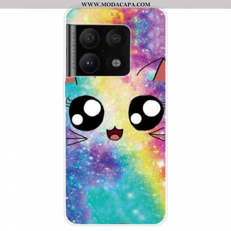 Capa Para OnePlus 10 Pro 5G Gato De Desenho Animado