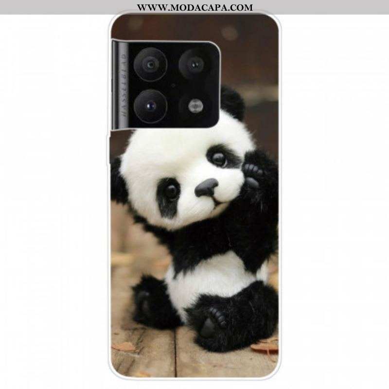 Capa Para OnePlus 10 Pro 5G Panda Flexível