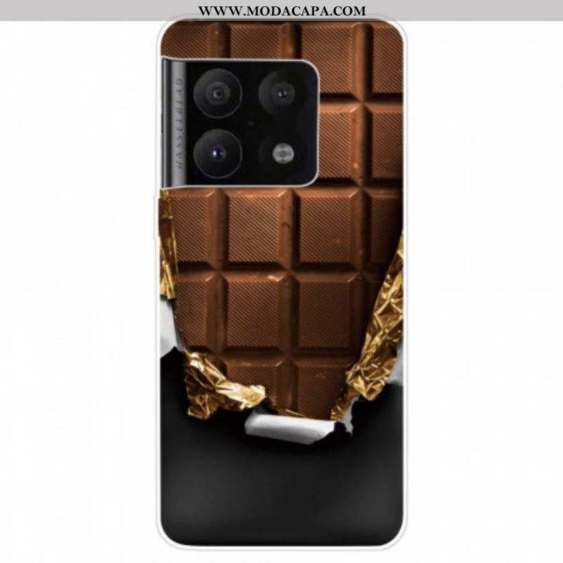 Capa Para OnePlus 10 Pro 5G Barra De Chocolate Flexível