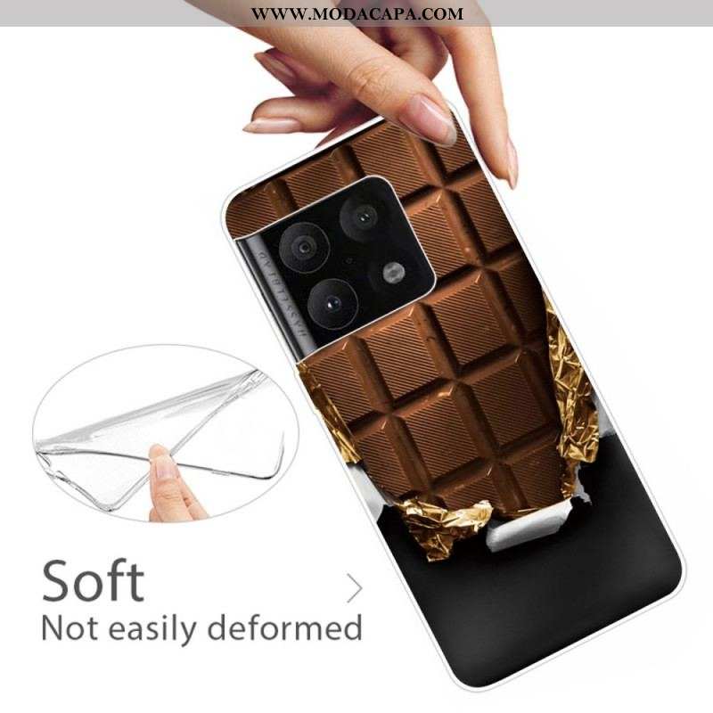 Capa Para OnePlus 10 Pro 5G Barra De Chocolate Flexível