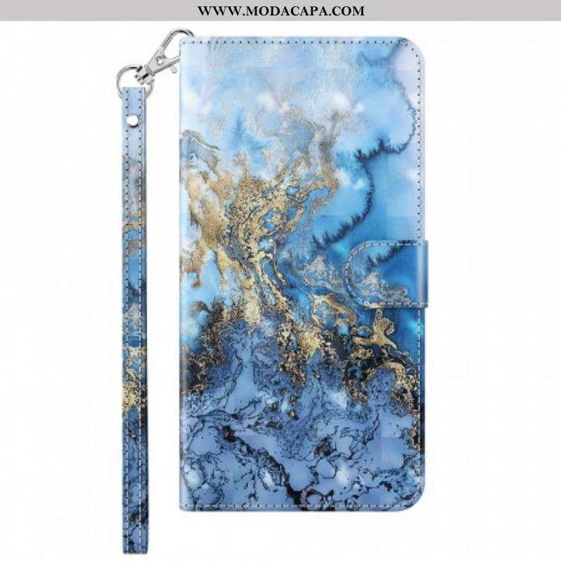 Capa Flip Para OnePlus 10 Pro 5G De Cordão Strap Art