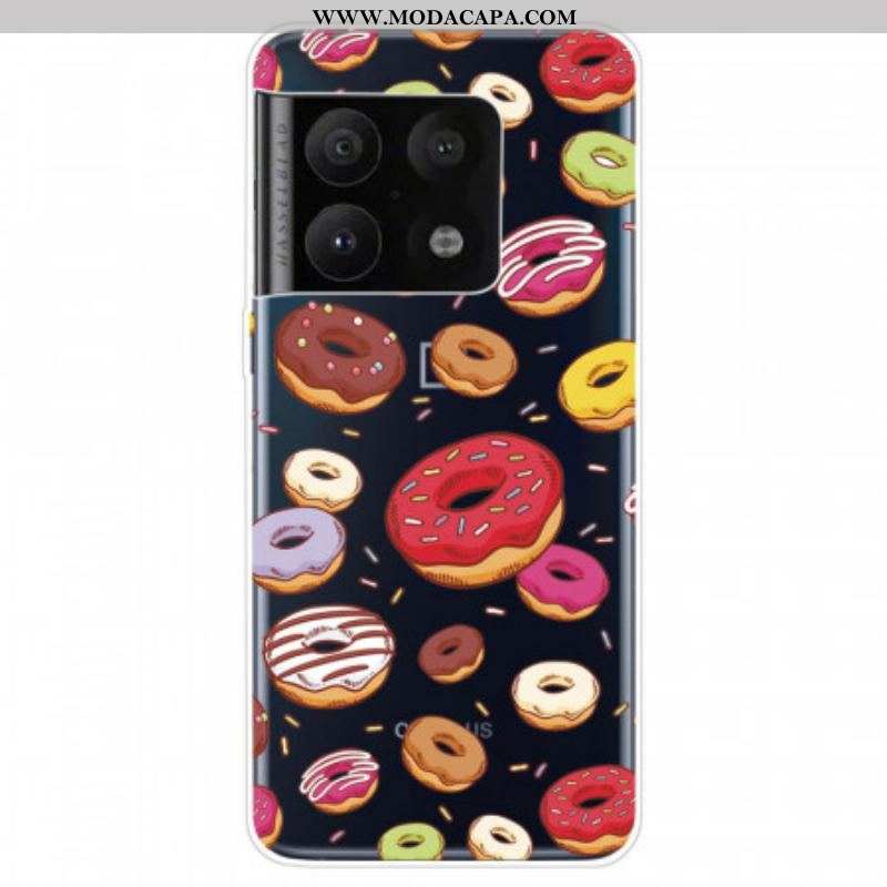 Capa Para OnePlus 10 Pro 5G Amo Rosquinhas