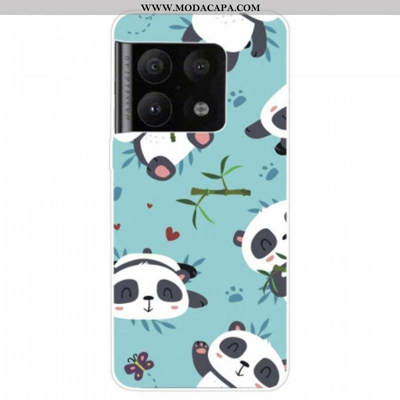 Capa De Celular Para OnePlus 10 Pro 5G Bando De Pandas