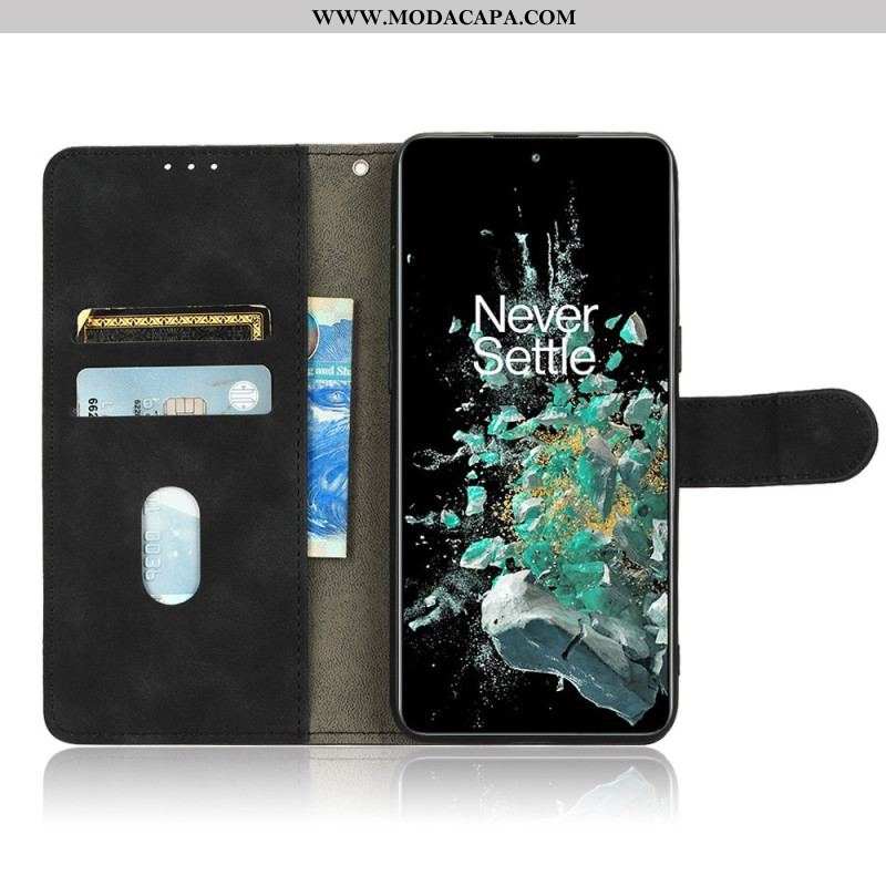 Capa Flip Para OnePlus 10T 5G De Cordão Simples Com Alça