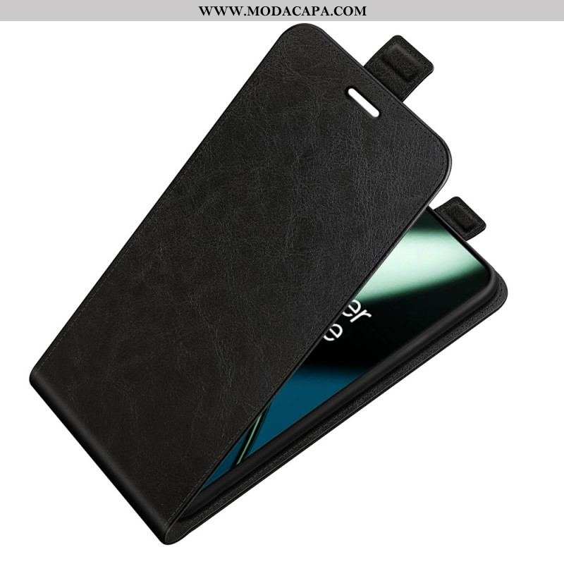 Capa Folio Para OnePlus 11 5G Flip Dobrável