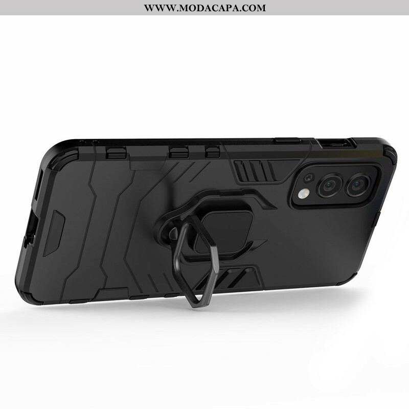 Capa Para OnePlus Nord 2 5G Resistente A Anel