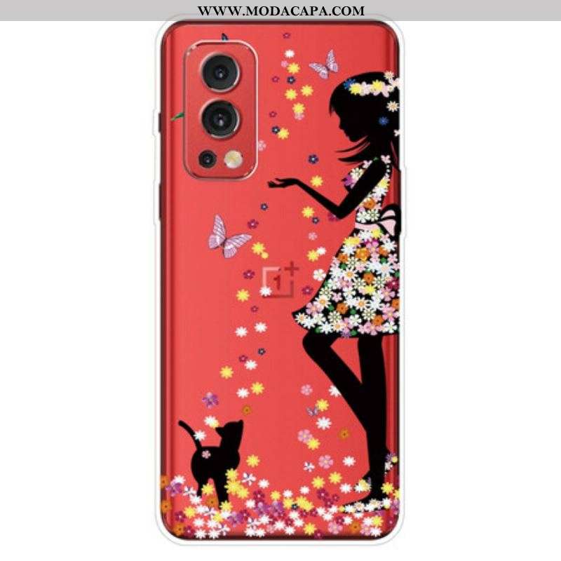 Capa Para OnePlus Nord 2 5G Mulher Mágica