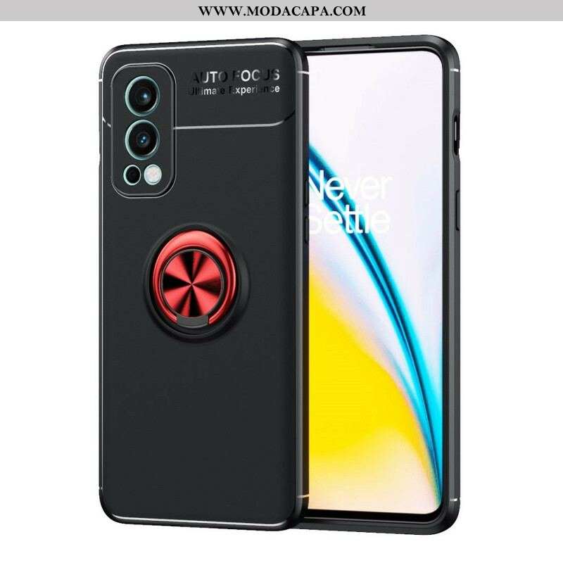 Capa Para OnePlus Nord 2 5G Anel Giratório