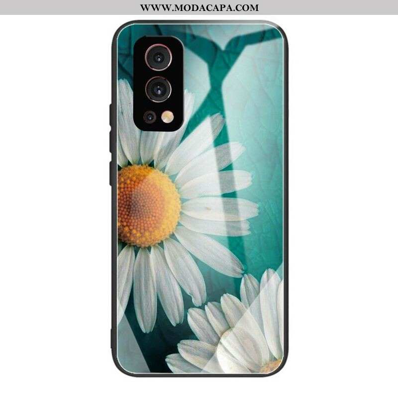 Capa Para OnePlus Nord 2 5G Vidro Temperado Vegetal