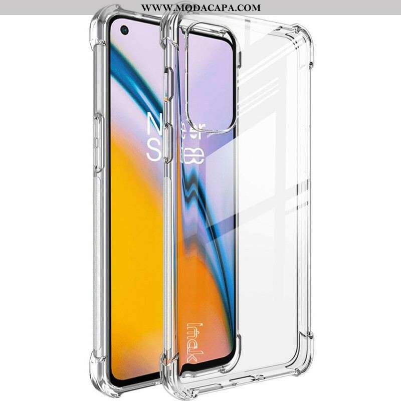 Capa Para OnePlus Nord 2 5G Imak Sedoso Transparente