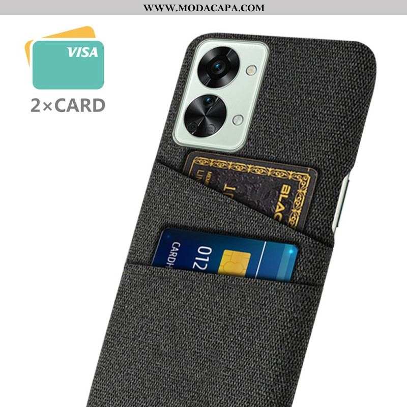 Capa Para OnePlus Nord 2T 5G Tecido De Textura Ultrafina