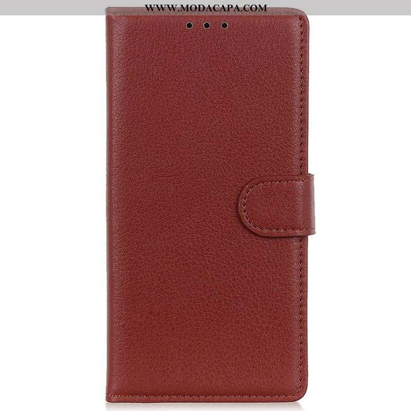 Capa De Couro Para OnePlus Nord 2T 5G Couro Falso Tradicional