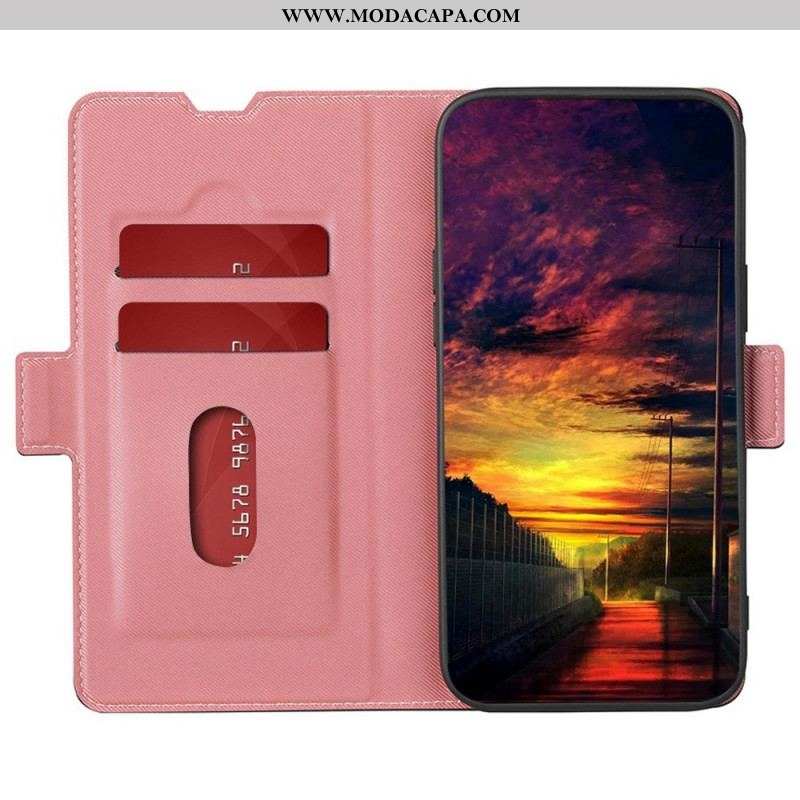 Capa De Couro Para OnePlus Nord 2T 5G Estilo De Couro De Dois Tons