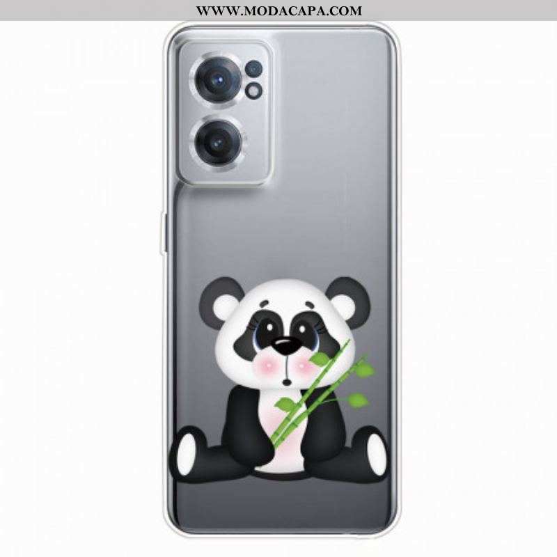 Capa Para OnePlus Nord CE 2 5G Panda Romântico