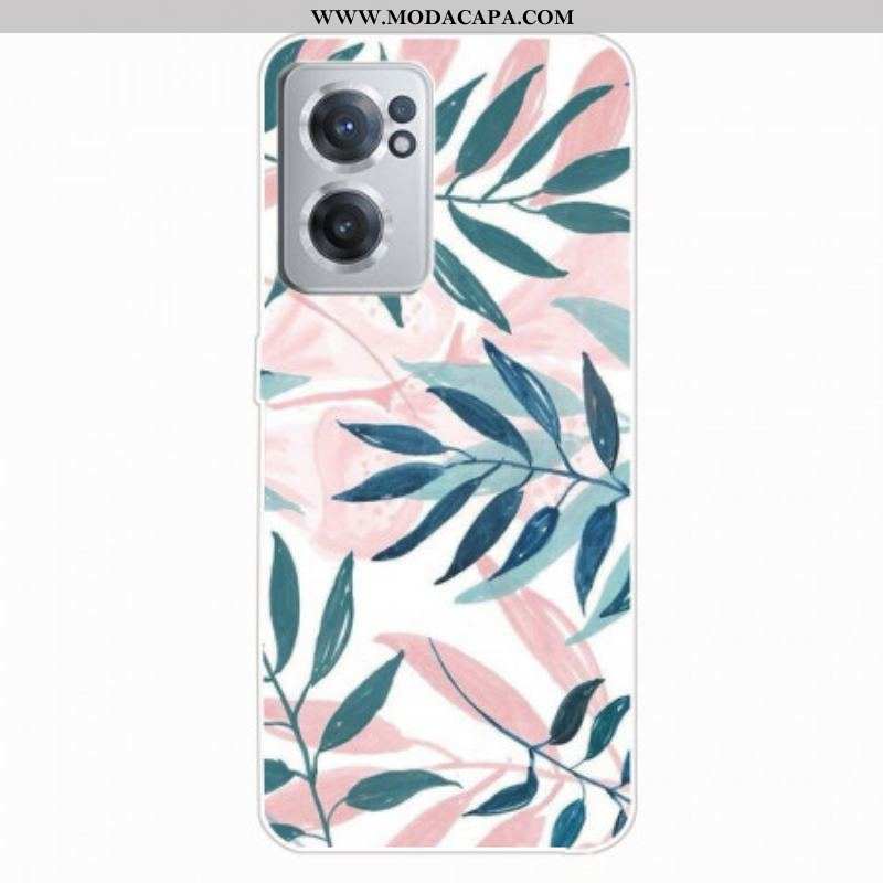 Capa Para OnePlus Nord CE 2 5G Floresta Multicolorida