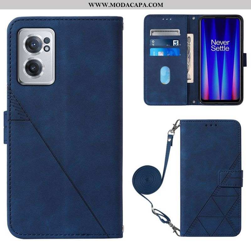 Capa Flip Para OnePlus Nord CE 2 5G Bolsa Yb Imecrinting