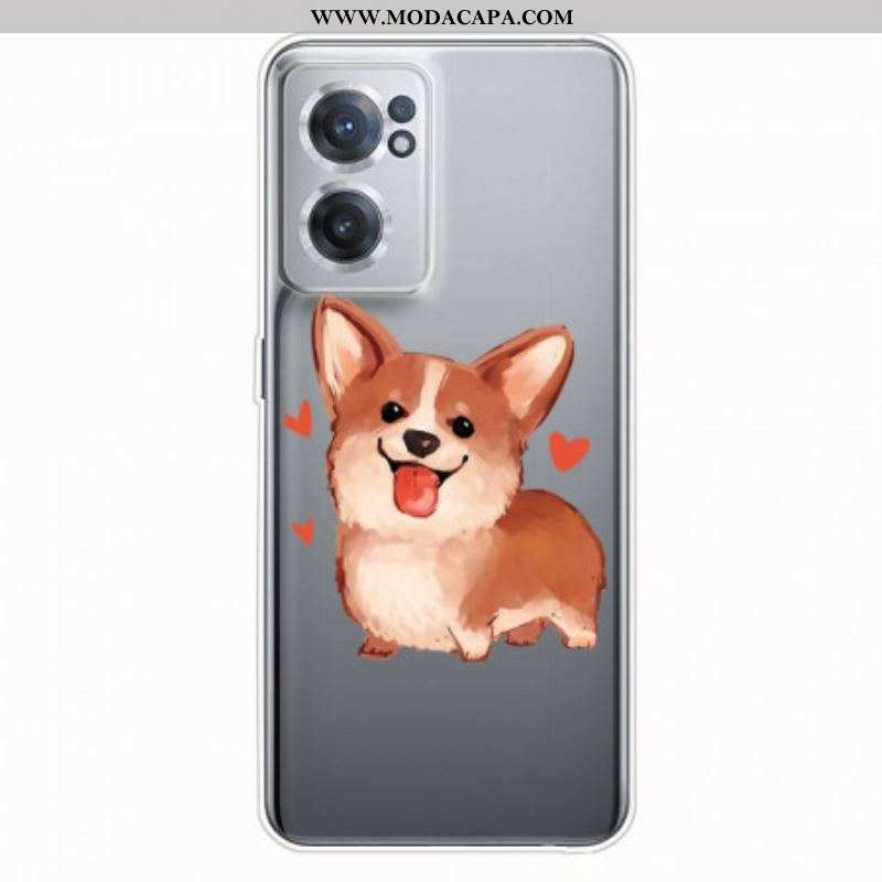 Capa Para OnePlus Nord CE 2 5G Cachorrinho Alegre