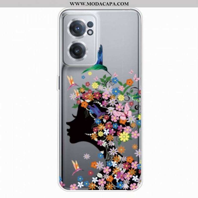 Capa Para OnePlus Nord CE 2 5G Coroa De Flores