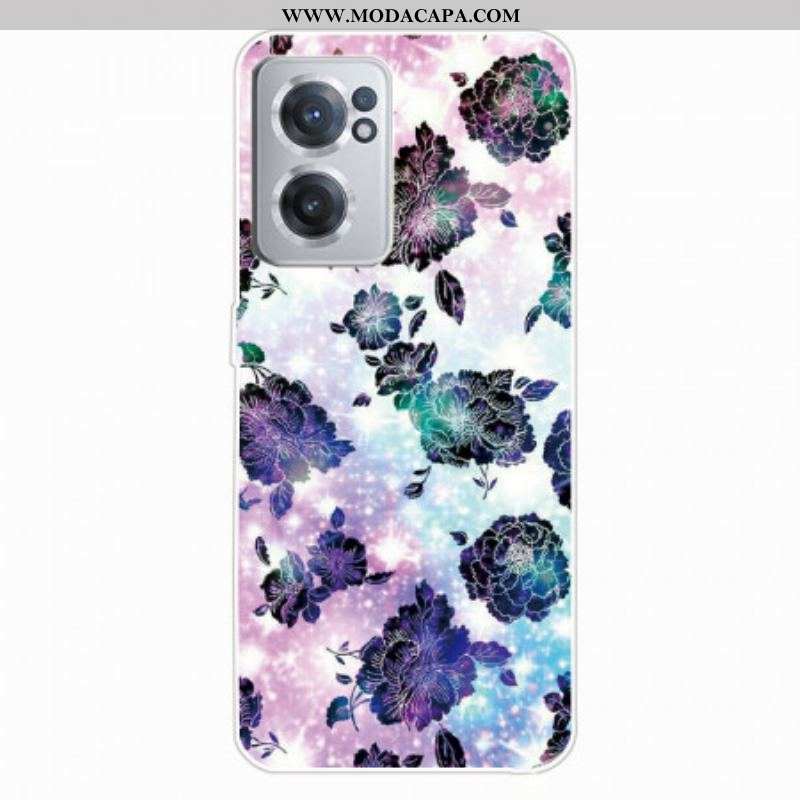 Capa De Celular Para OnePlus Nord CE 2 5G Flores Voadoras