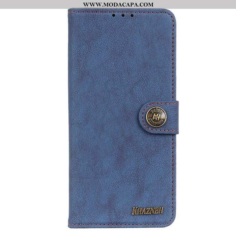 Capa Folio Para OnePlus Nord CE 2 5G Retro Kazneh